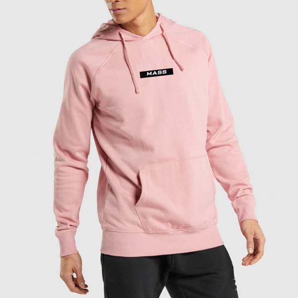 Bottom price Breathable T Shirt - High Quality Pink Hoodie For Men – MASS