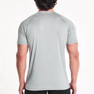 FTM101 Fitted gym short sleeve t shirt for men quality on sale