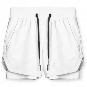 men lightweight 4-way stretch sports sweat-wicking liner shorts