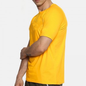 Short sleeve gym fitness comfortable t-shirt men