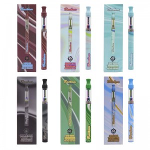 Backun Disposable vape pen cigarette 1000mg Rechargeable Battery 320mah 1.0ml cartridges for thick oil 6 colors individual package vs Runtz high potency disposable