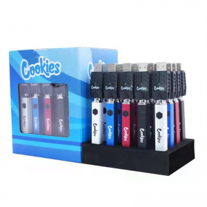 Square Shape Vape Pen Battery E Cigarette Vaporizer 510 Cartridges Batteries 500mah Preheat 20pcs A Box206d