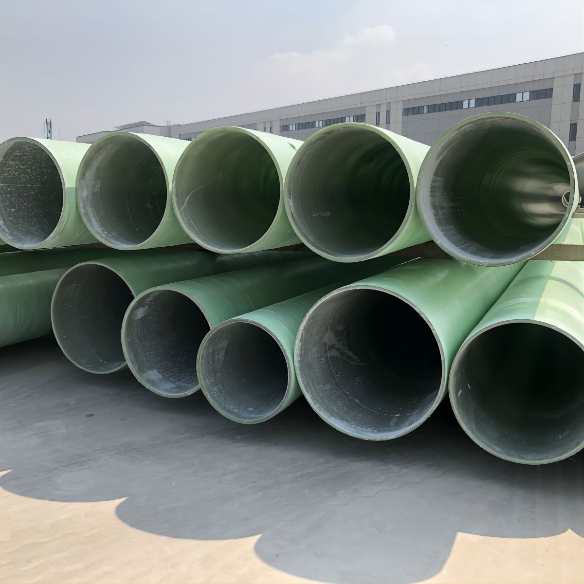Fiberglass and Resin for FRP Pipes