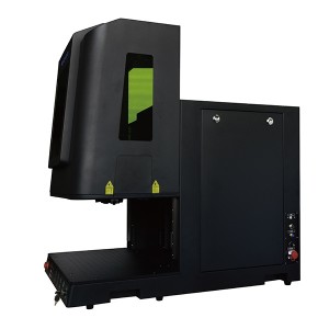 Enclosed benchtop laser engraving machine