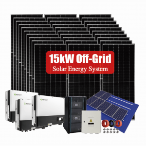 Off-Grid solar energy system – Higher power (over 10kW)