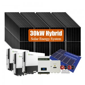 On-Grid solar energy system – Higher power (over 30kW)