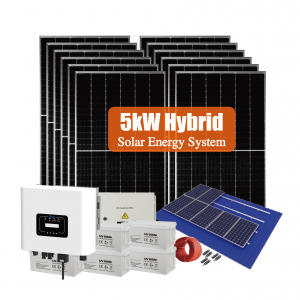 Hybrid solar energy system – Lower power (up to 8kW)