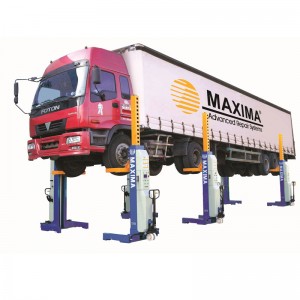 tukku korkealaatuinen Maxima FC85 kaapeloitu Heavy Duty Column Lift 4-pylväinen linja-autonostin