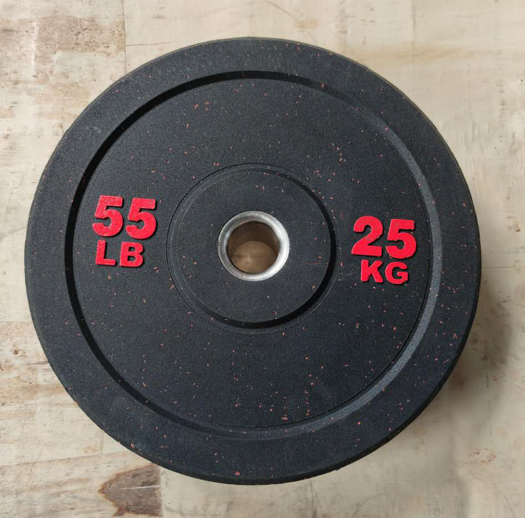 2021 China New Design 5kg Barbell - Competition   Weightlifting rubber Bumper barbell Plate – Meiao