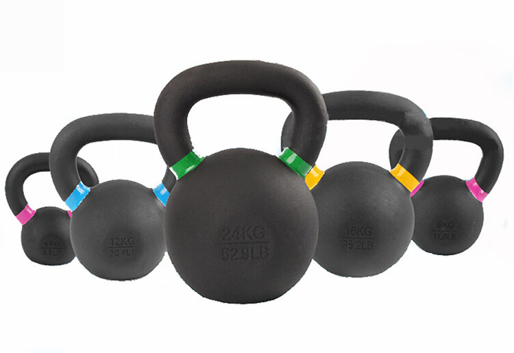 Professional factory wholesale gym weightlifting powder coated kettlebell with different specifications