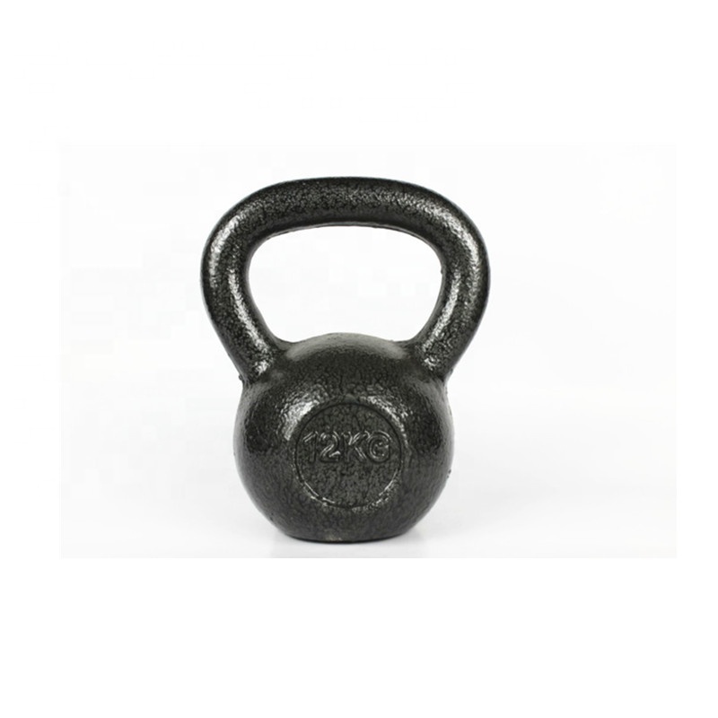Factory Price 10kg Kettle Bell - Hot sale products Custom Painting Coated 12kg bodybuilding Cast Iron Kettlebell – Meiao