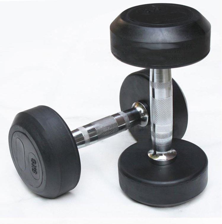 Innovative products cheap equipment steel gym rubber fixed weight dumbbell
