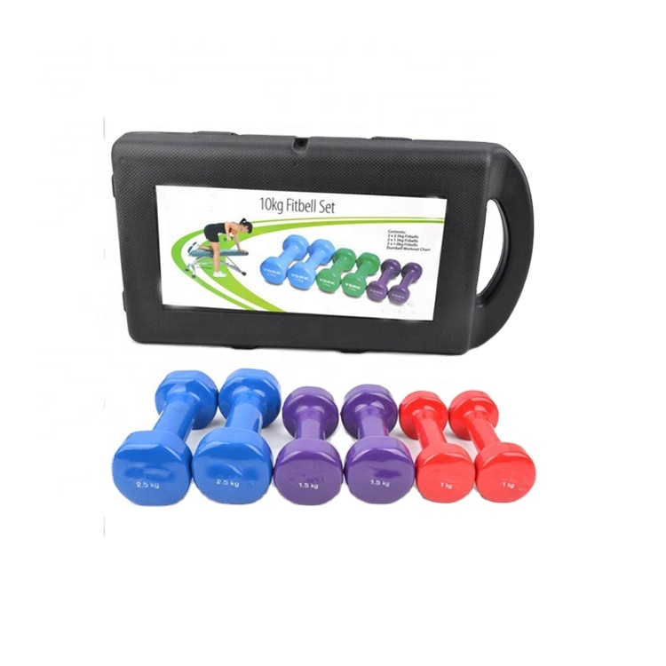 Factory source 6kg Matte Dumbbell - New innovative products dumbells hex dumbbell rubber set sports equipment wholesalers – Meiao