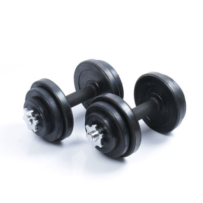 Black cast iron  rubber coated buy online fitness adjustable gym equipment dumbell