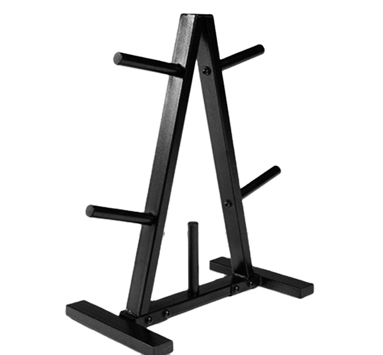 Wholesale barbell weight plate Bar Storage rack Gym Equipment holder