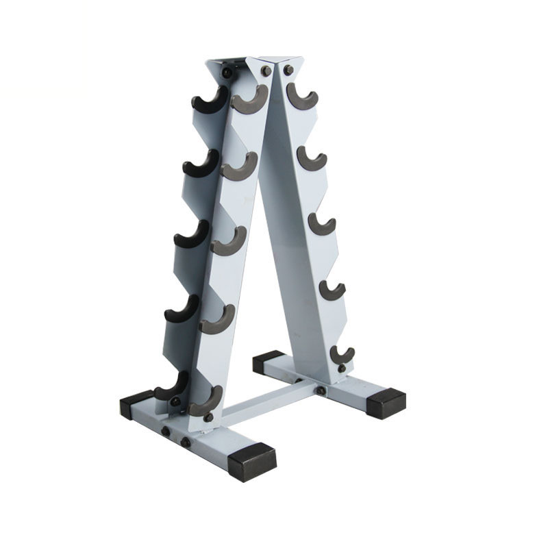 Factory Sale A-shaped Commercial dumbbell rack 5 pairs Gym Equipment