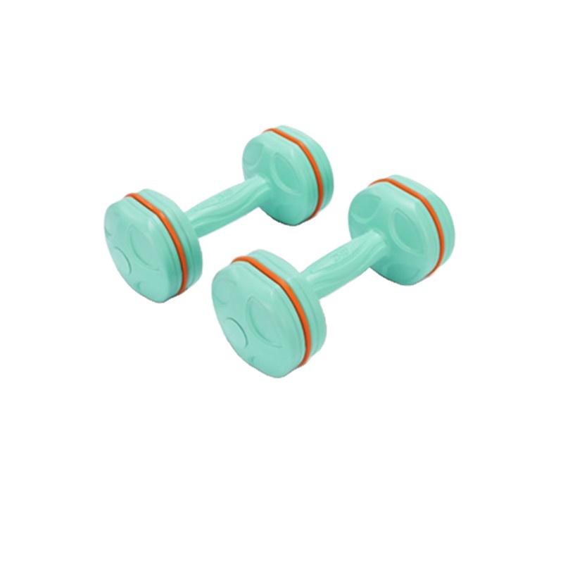 Hotsale for 2kg colorful cement dumbbell cement and sand filled for women