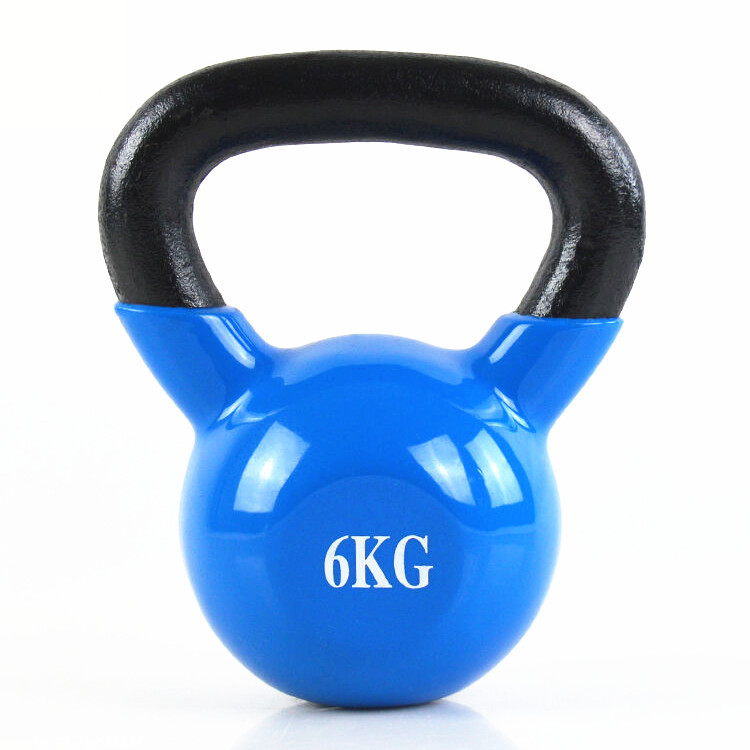 Fixed Competitive Price Iron Kettle Bell - High quality shiny colorful custom cast iron vinyl kettle bell 18kg – Meiao