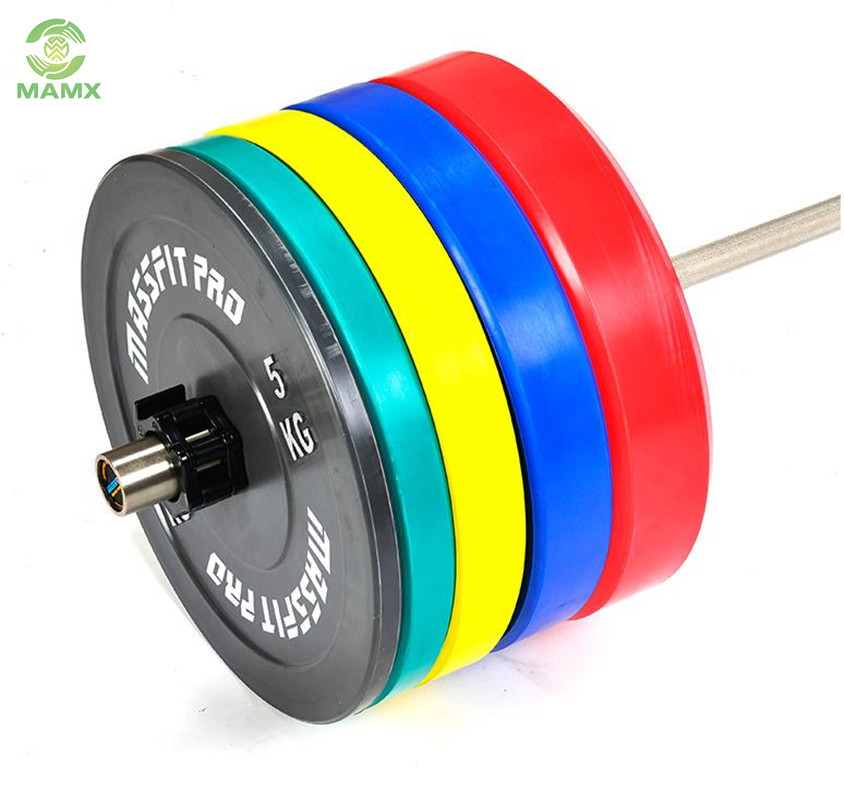 Gym competition Used Steel And Rubber Coated Barbell weight Plates