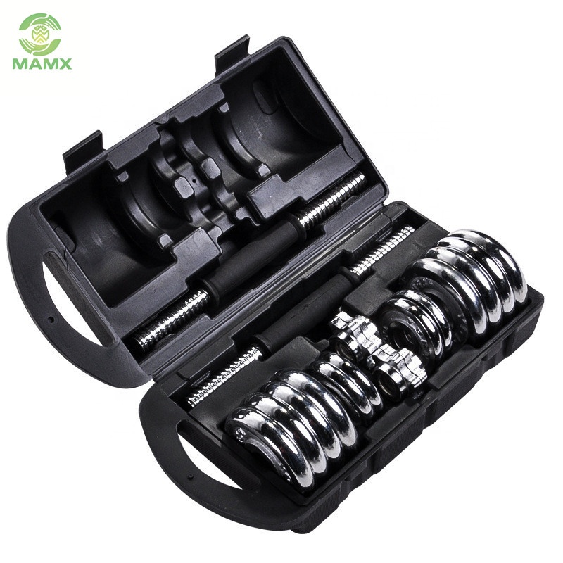 Discount Price 4kg Shiny Dumbbells - High Quality Cast Iron And Painting Weight Adjustable Dumbbell Set – Meiao
