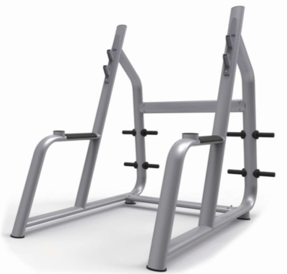 Steel tube  high quality Bodybuilding equiment   sturdy and durable  squat rack for sale