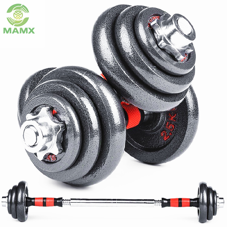 New launched products weight lifting equipment adjustable home gym dumbbell set