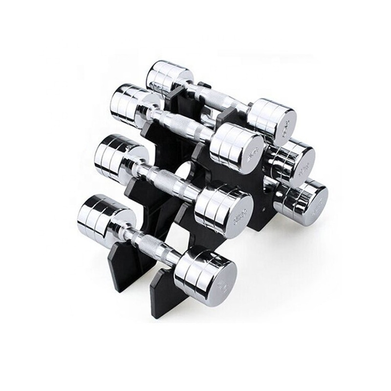 China Grass Effect Rug - Wholesale Gym Comercial Dumbbell Set Chromed Stainless Steel dumbbell set – Meiao