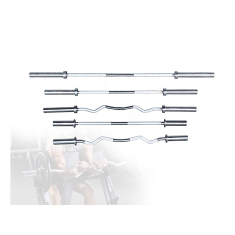 Meiao Sports Hard chrome steel weight lifting Bodybuilding competition barbell bar