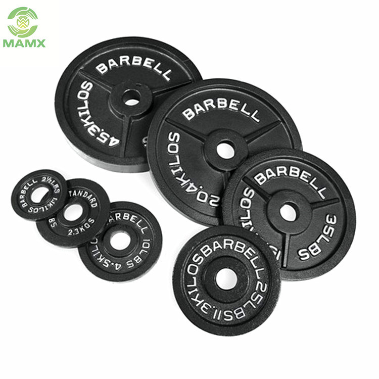 8 Year Exporter Fixed Barbell - Hight Quality Bodybuilding 25Kg Black Barbell Weight Lifting Plate – Meiao