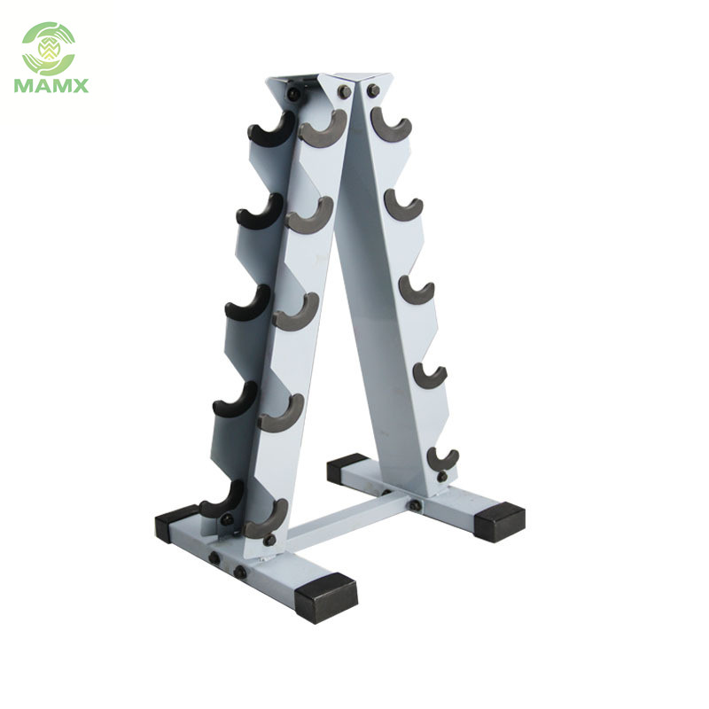 Factory wholesale Trigrip Black Cpu Weight Plate - Weightlifting Painting Vertical Steel Dumbbell Rack Barbell Rack – Meiao detail pictures