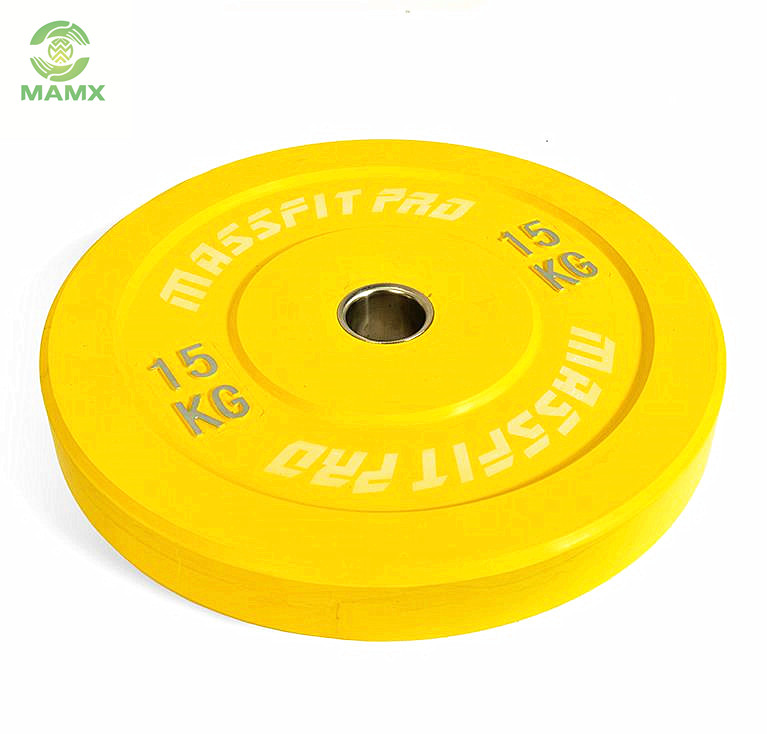 OEM Manufacturer Fixed Barbells - 5kg Gym equipment high quality rubber coated steel competition weight plates barbell plates – Meiao