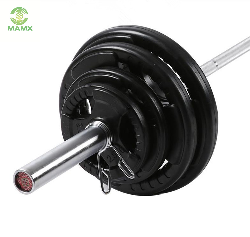 Factory Free sample Olimpic Barbell - Gym Equipment  Cast Iron Rubber Coated Weight Plate – Meiao