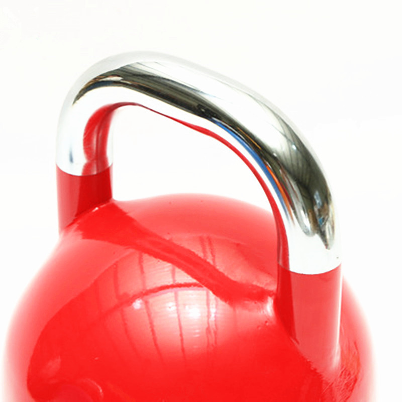 One of Hottest for 6kg Kettle Bell - Wholesale Weight Lifting Colourful Steel 4kg Competition Sports Kettlebell – Meiao