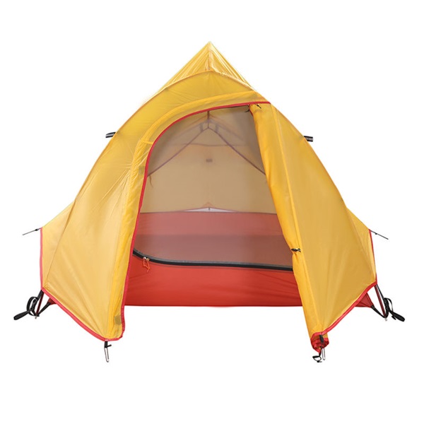 New design 14D nylon coating silicon double Layer camping tent outdoor