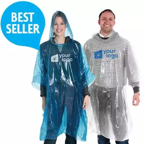 Durable rain poncho pe raincoat 100% waterproof rain coat custom color rain poncho