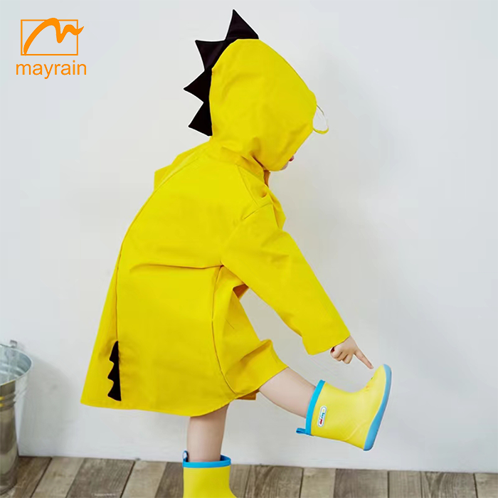 Dinosaur Raincoat cute can children children’s raincoat custom color 100% waterproof EVA raincoat