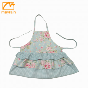 2021 wholesale price Rain Coats For Children Kids - Children custom printing cute cotton art smock – Mayrain