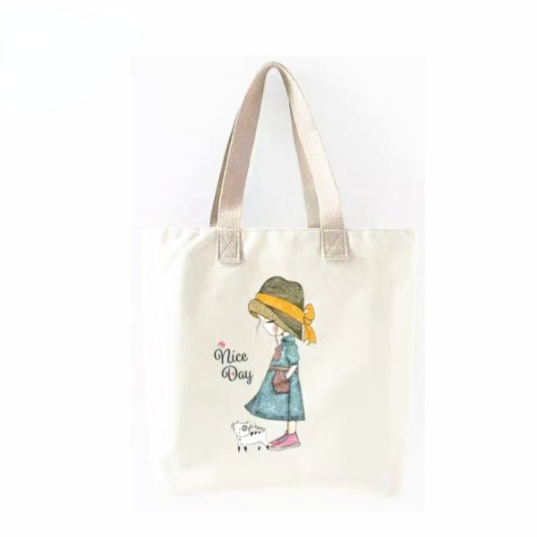 Cotton Canvas Shopping Tote Bag for Promotion