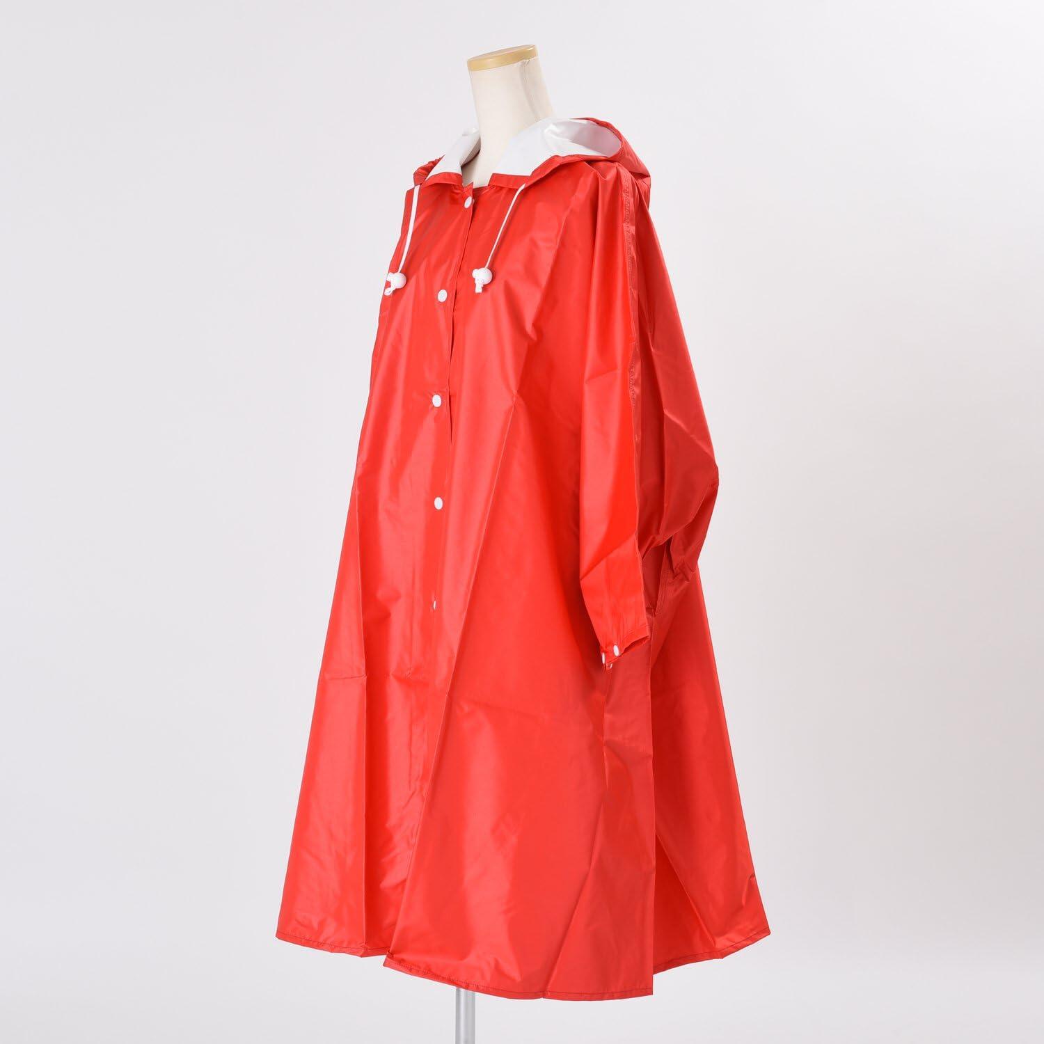 red long raincoat waterproof hot sale rain coat for women rainwears