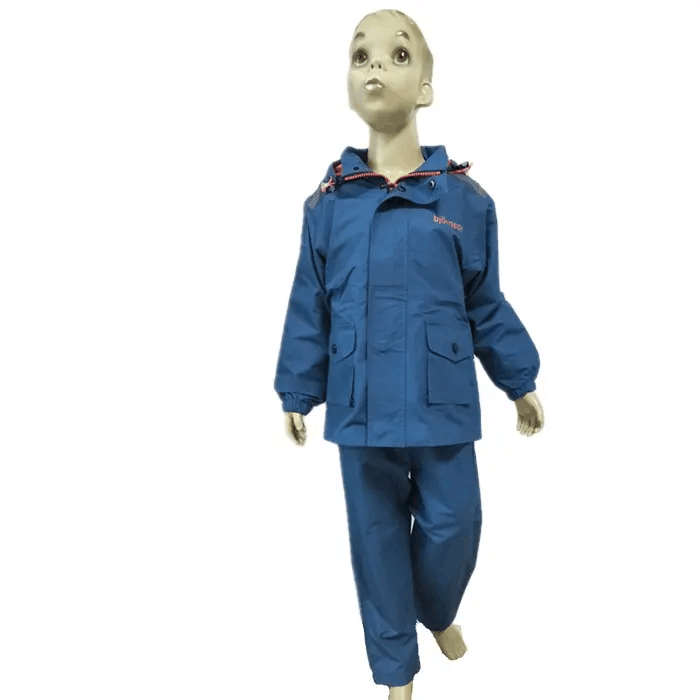 high quality kids outdoor  suit waterproof  jacket and pants for children