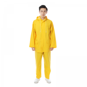 Factory Price For Rain Jacket Pvc - 100% PVC Waterproof heat welding rain suit – Mayrain
