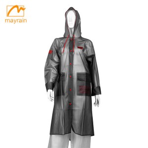 High Quality Womens Fashionable Rain Coats Jackets - TPU long motorcycle raincoat for rain – Mayrain