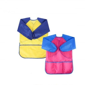 Special Price for Child Rain Jacket - Children Drawing apron smock with printing  – Mayrain