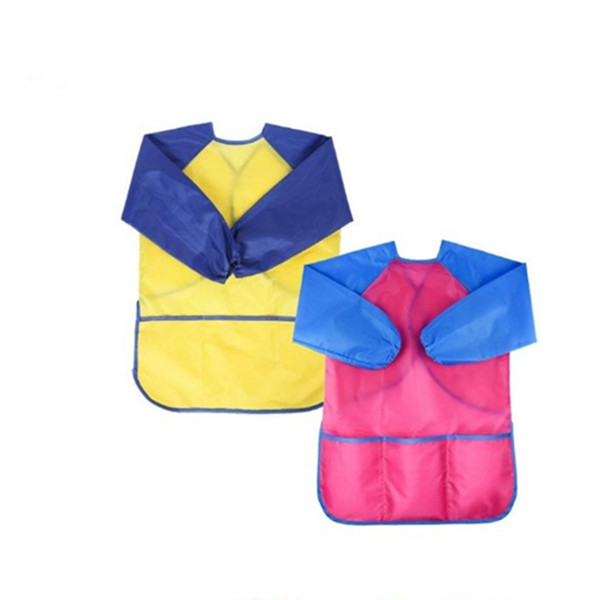New Arrival China Rain Coat Raincoats Kids - Children Drawing apron smock with printing  – Mayrain