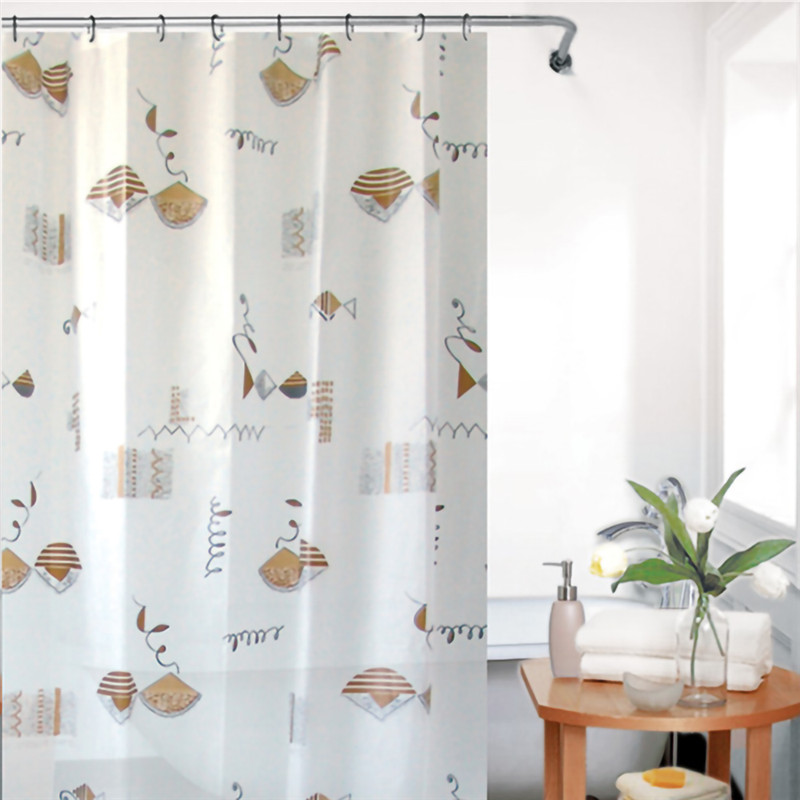 Anti-Microbial PEVA waterproof shower curtain