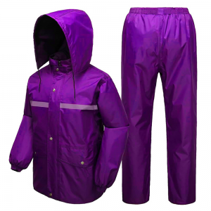 100% Original Factory Chef Jacket Hotel Chef - safety working riding raincoat jacket and pants – Mayrain