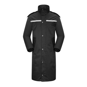 Factory Price For High Quality Rain Coat - Long Men’s reflective rainwear raincoat – Mayrain