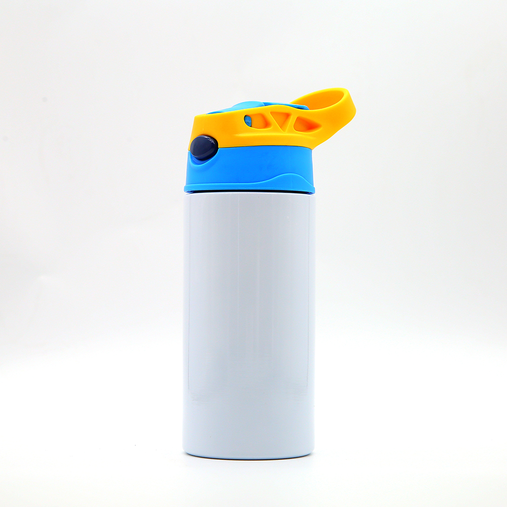 China 12oz Sublimation kids water bottle with flip top