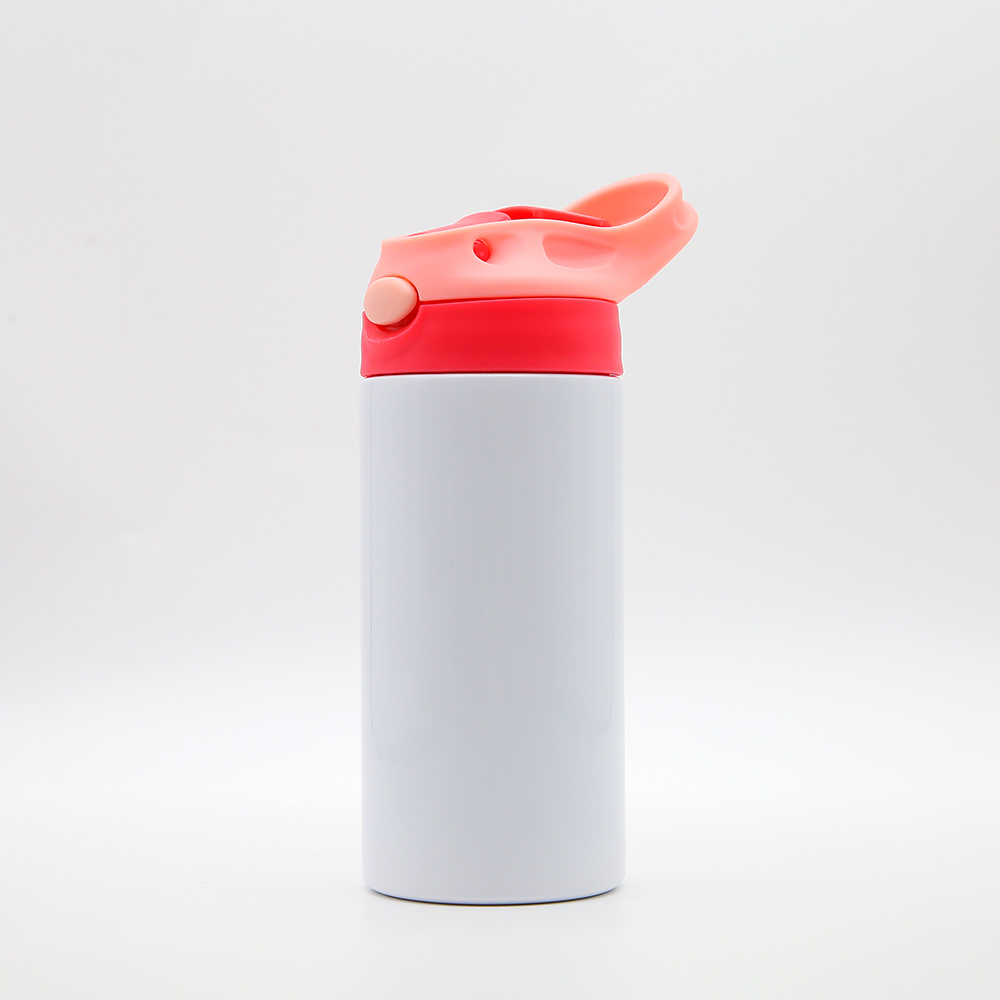 China 12oz Sublimation kids water bottle with flip top. Manufacturer and  Supplier