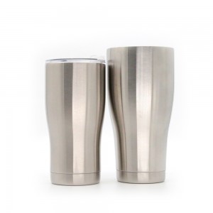 20/30oz Stainless Steel travel car coffee curve...